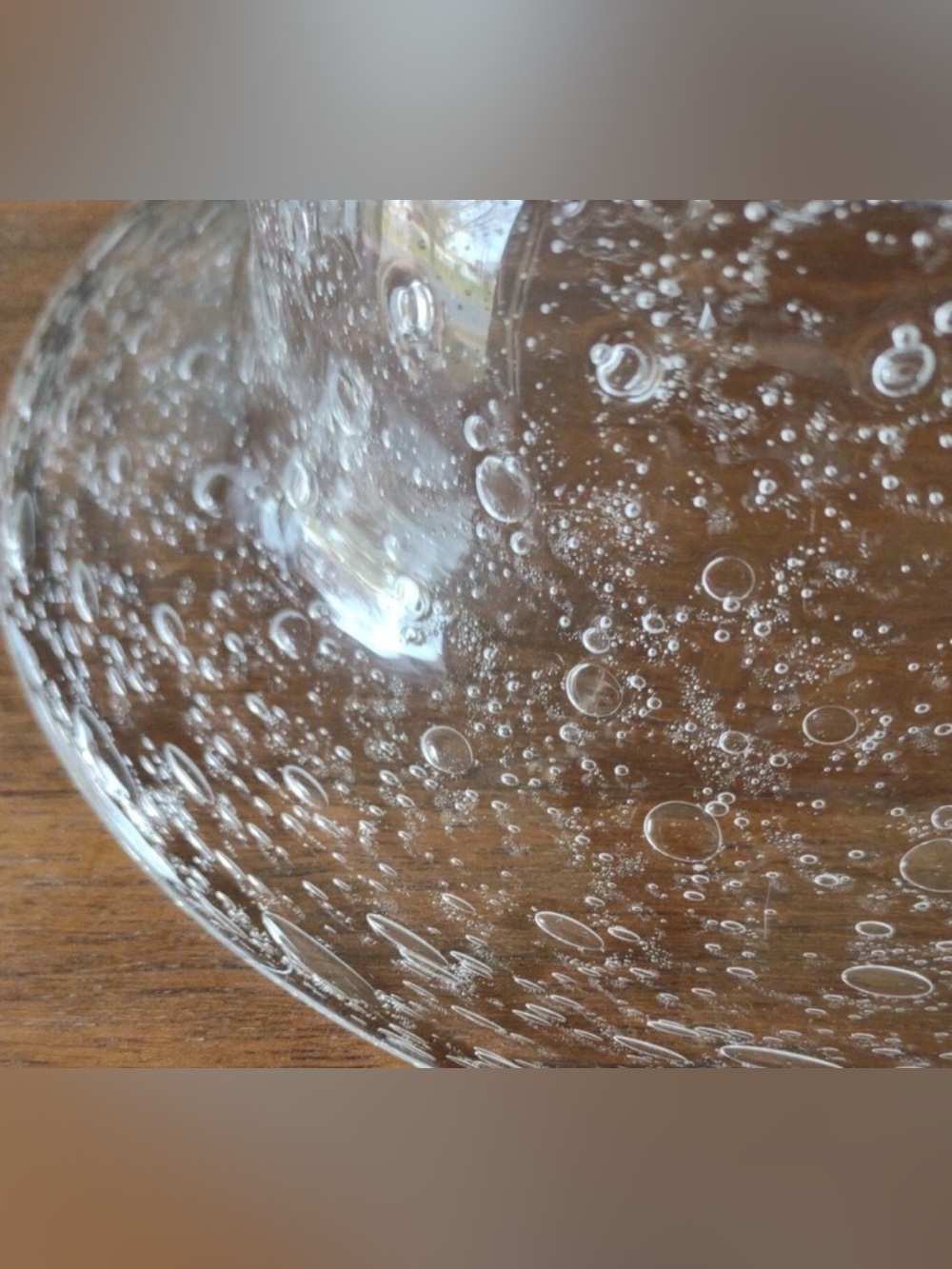 Southern Living Vintage Hand Blown Glass Pedestal Bowl Clear Candle Display - Picture 8 of 15